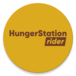 hungerstation rider android application logo